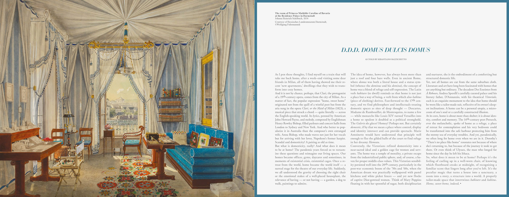 scala regia carnet home domesticity