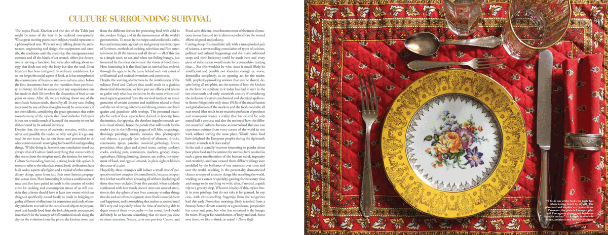 scala regia carnets food kitchen and art of the table